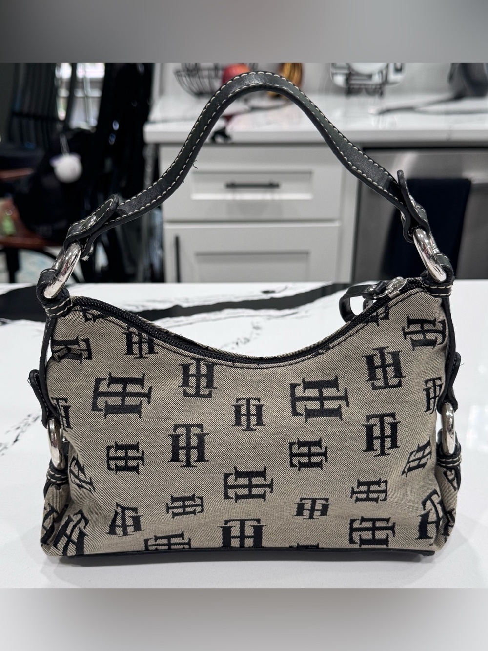 Tommy Hilfiger Monogram Mini Shoulder Bag Y2K
